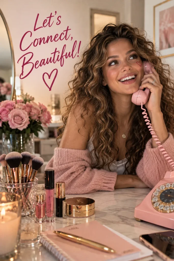Miliany Beauties model contact page